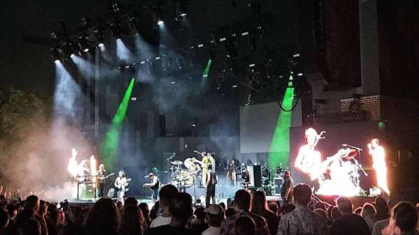 The Dell Music Center, section: E, row: B, seat: 7