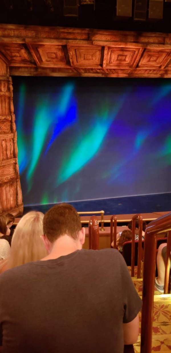 St. James Theatre, section: Mezzanine R, row: F, seat: 1