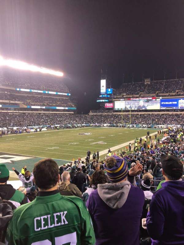 Lincoln Financial Field, section: 132, row: 26, seat: 15