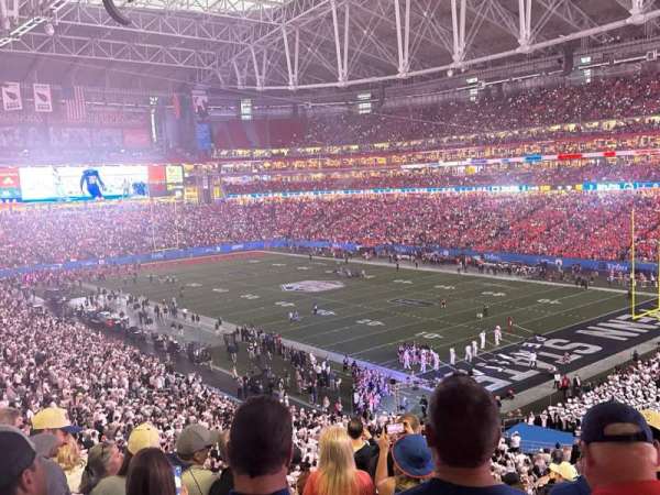 State Farm Stadium, section: 203, row: 11, seat: 12