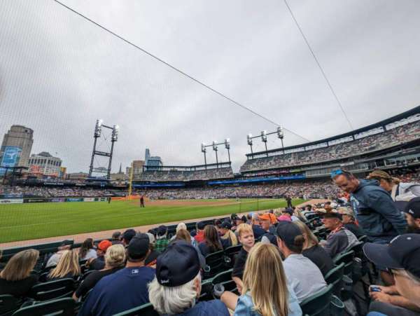 Comerica Park, section: 138, row: 7, seat: 15