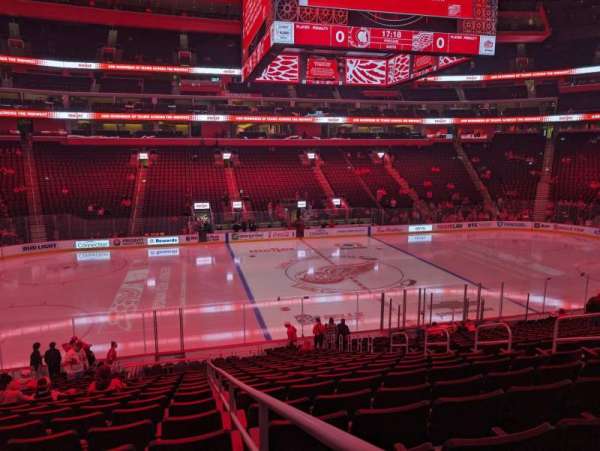 Little Caesars Arena, section: 111, row: 20, seat: 7