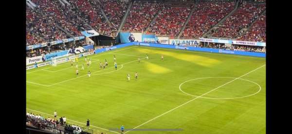 Mercedes-Benz Stadium, section: 233, row: 11