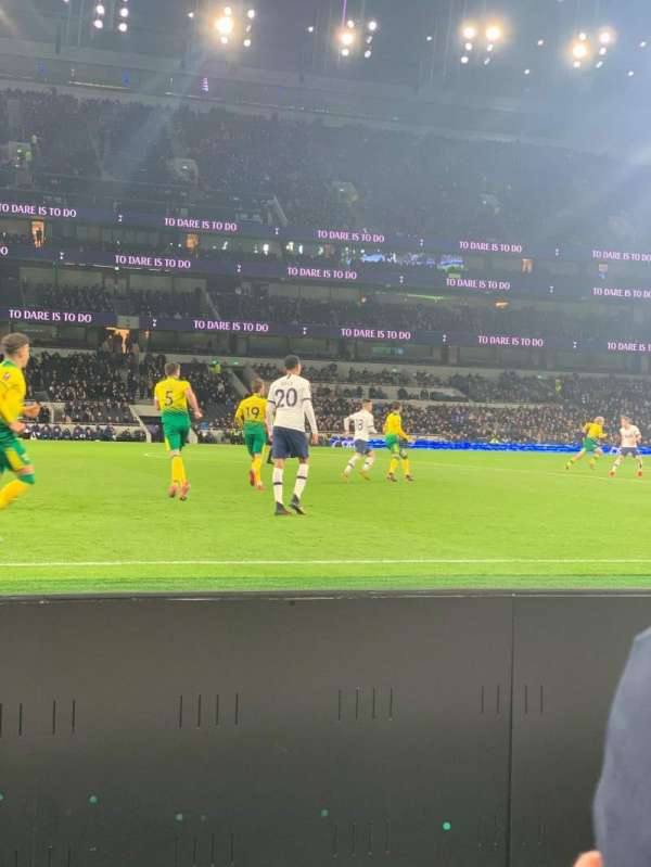 Tottenham Hotspur Stadium, section: 122, row: 2, seat: 678