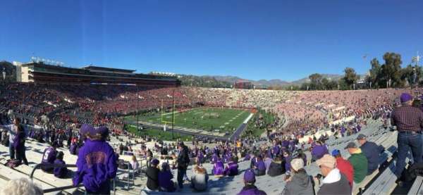 Rose Bowl, section: 27-H, row: 60, seat: 103