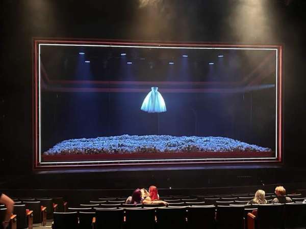 Loeb Drama Center, section: MEZZ, row: G, seat: 123