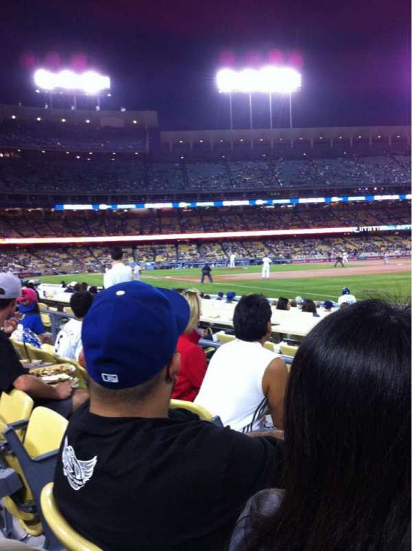 Dodger Stadium, section: 42FD, row: C, seat: 3
