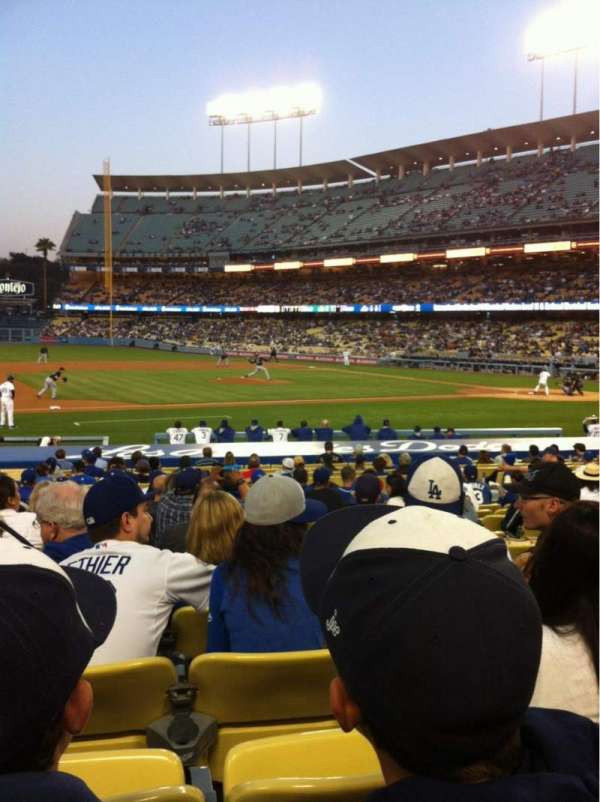 Dodger Stadium, section: 23FD, row: N, seat: 6