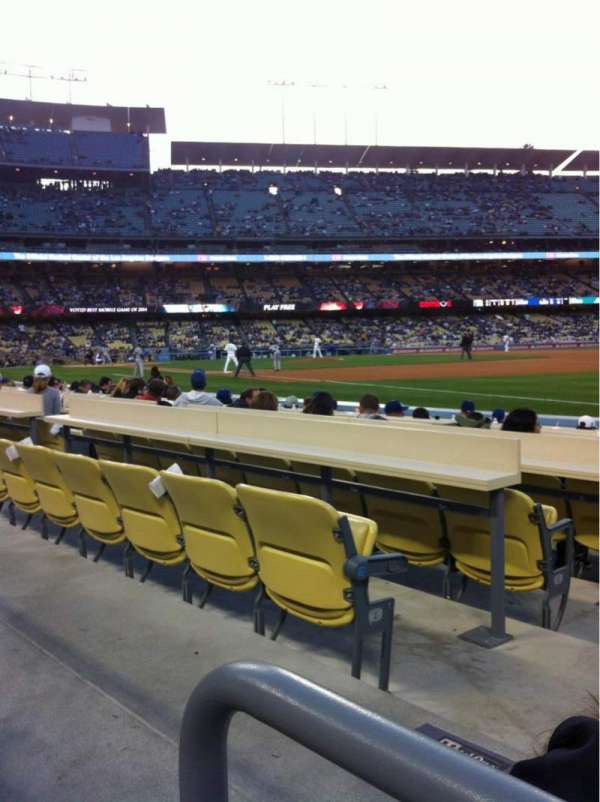 Dodger Stadium, section: 38FD, row: A, seat: 2