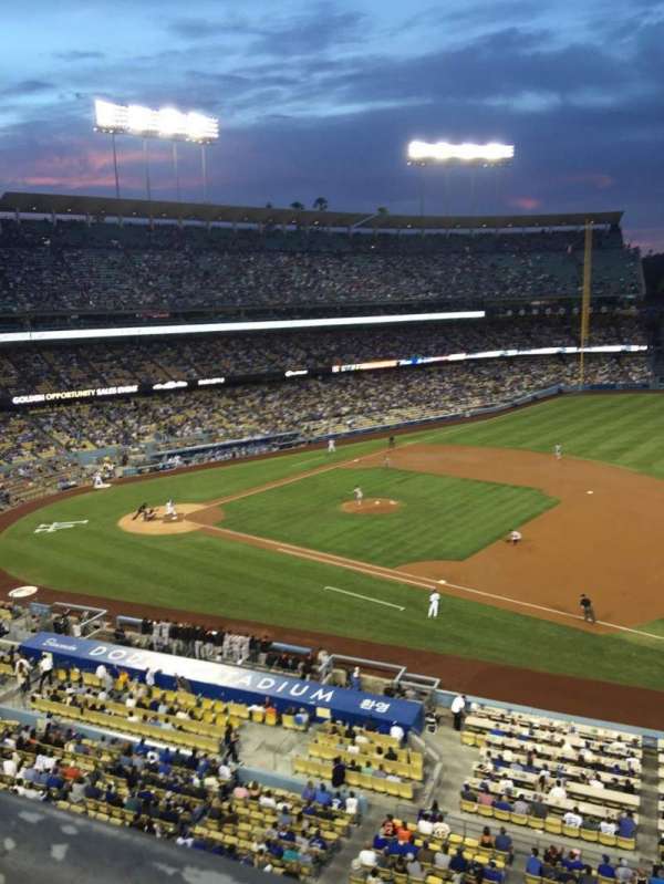Dodger Stadium, section: 28RS, row: A, seat: 3