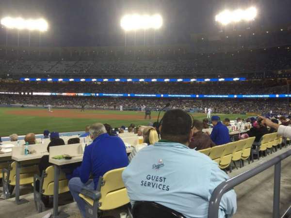 Dodger Stadium, section: 39FD, row: A, seat: 1