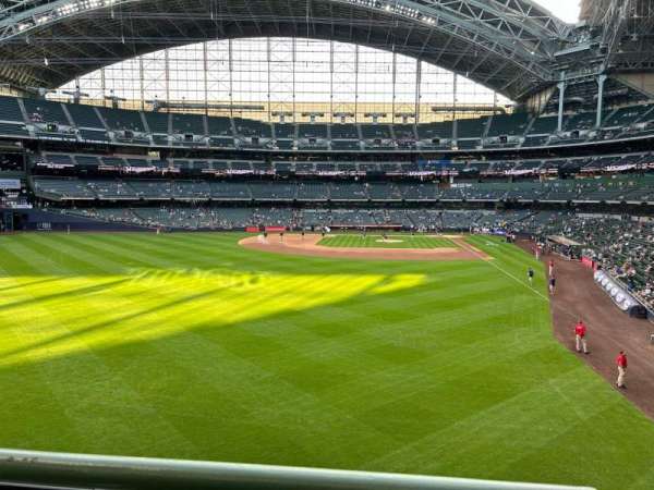 American Family Field, section: 235, row: 1, seat: 1