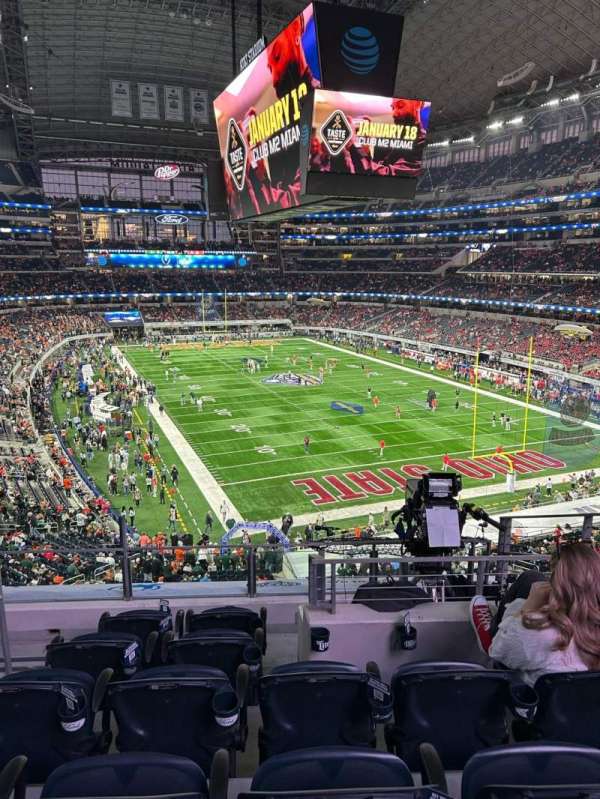 AT&T Stadium, section: 327, row: 6, seat: 5