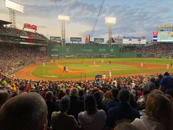 Fenway Park, section: Loge Box 125, row: MM, seat: 8