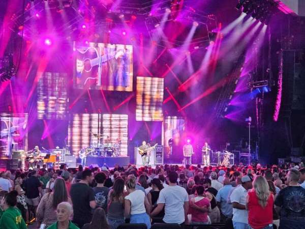Cynthia Woods Mitchell Pavilion, section: 102, row: BB, seat: 2
