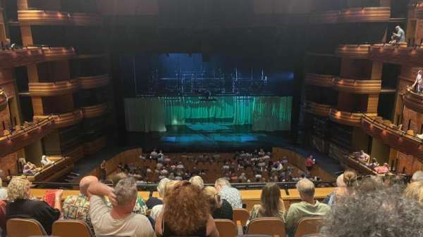 Donald Gordon Theatre at the Wales Millennium Centre, section: Upper Circle, row: F, seat: 28