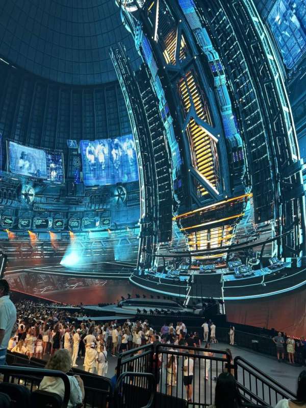 The Sphere, Vegas, section: 110, row: 16, seat: 1&2