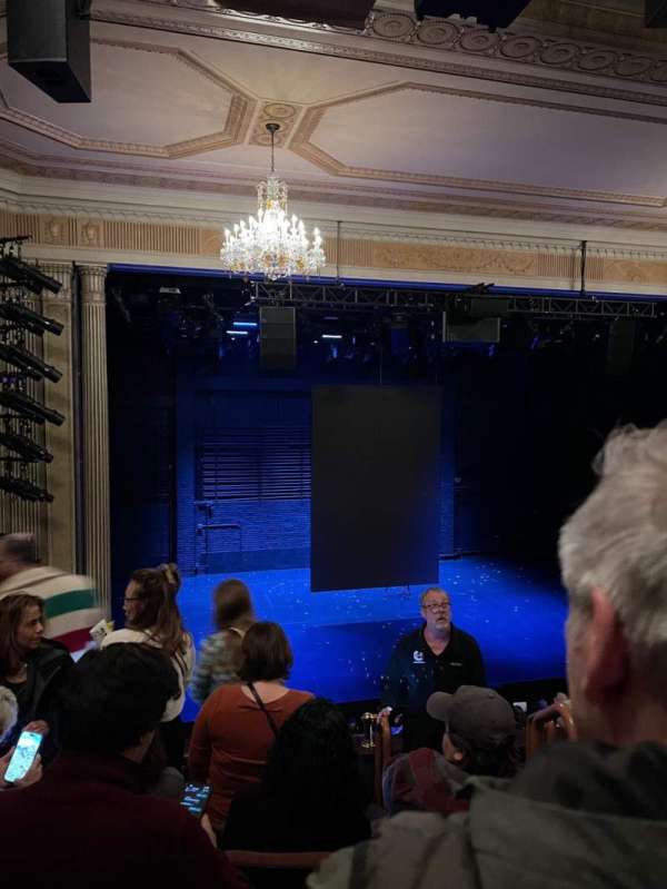 Music Box Theatre, section: Mezzanine L, row: F, seat: 5