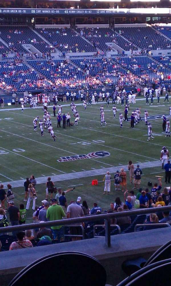 Lumen Field, section: 240, row: C, seat: 5