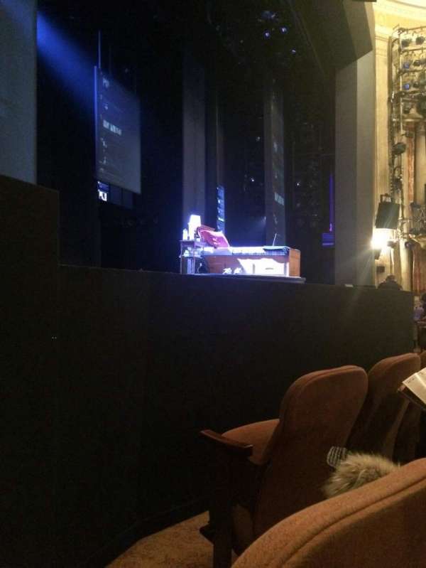 Music Box Theatre, section: LEFT ORCH PRTL VIEW, row: C, seat: 13