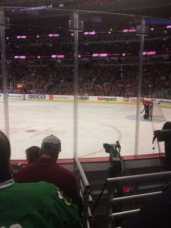 United Center, section: 109, row: 4, seat: 13