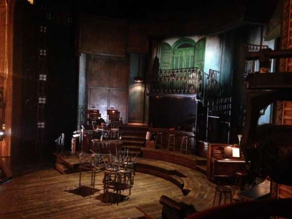 Walter Kerr Theatre, section: Box R, row: 1, seat: 1
