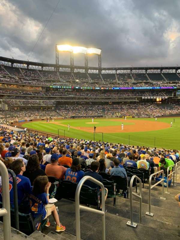 Citi Field, section: 108, row: 24, seat: 2