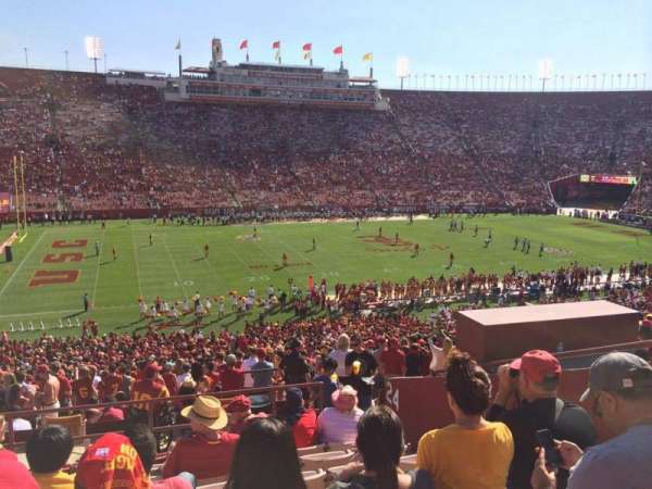 Los Angeles Memorial Coliseum, section: 224A