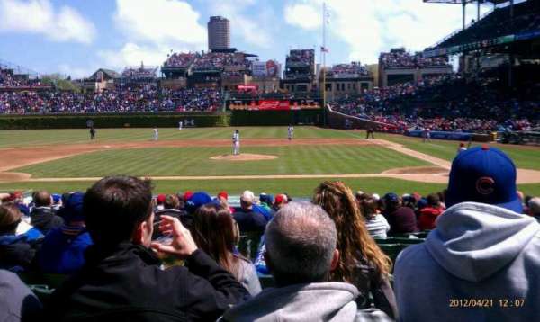 Wrigley Field, section: 113, row: 6, seat: 6