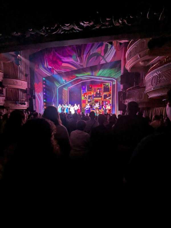 James Earl Jones Theatre, section: Orchestra R, row: L, seat: 10