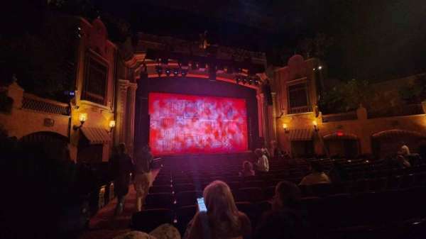 Plaza Theatre, El Paso, section: Orch, row: R, seat: 123