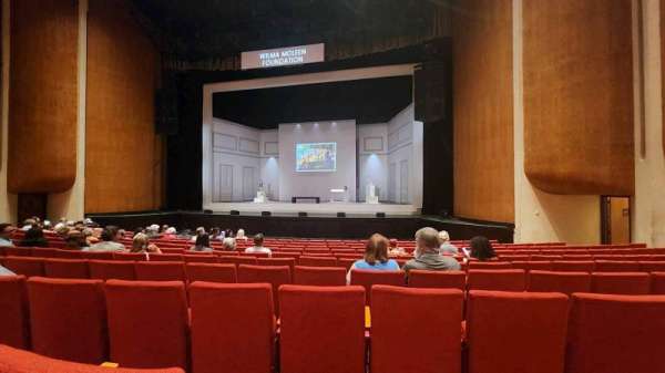 Abraham Chavez Theatre, section: Orchestra, row: K, seat: 19