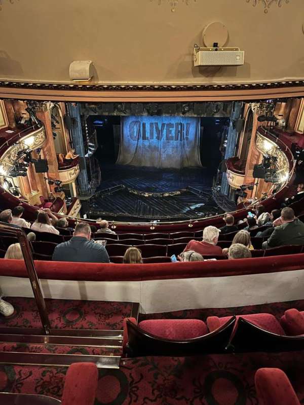 Gielgud Theatre, section: Grand Circle, row: H, seat: 13