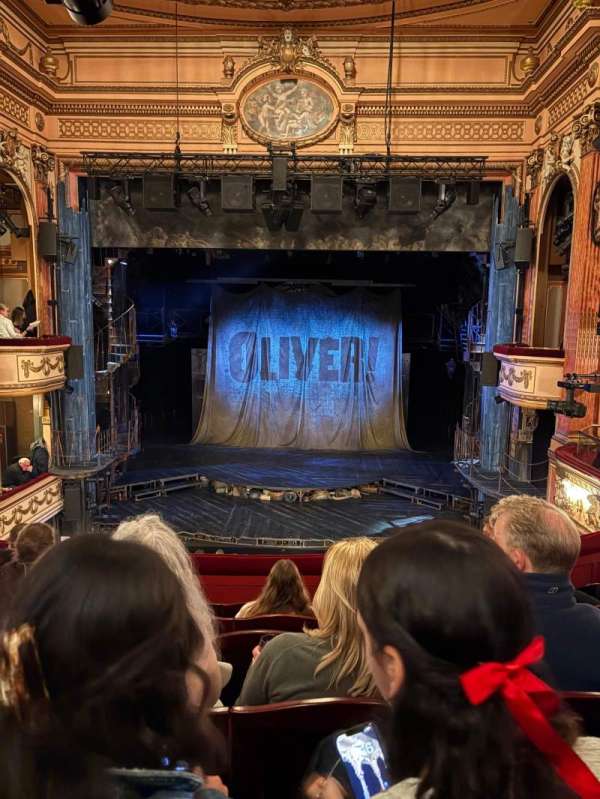 Gielgud Theatre, section: Dress Circle, row: F, seat: 14