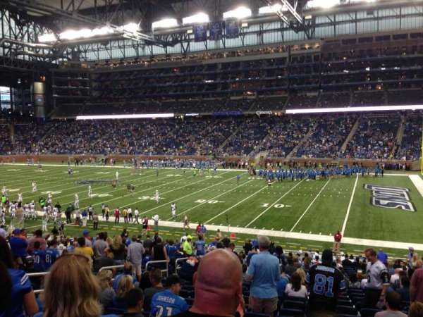 Ford Field, section: 131, row: 31, seat: 9