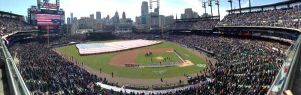 Comerica Park, section: 333, row: A, seat: 4