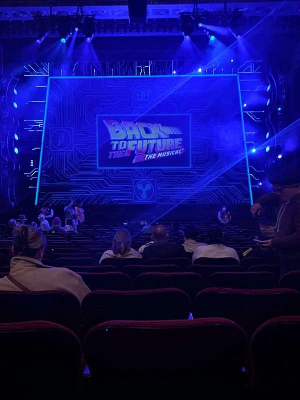 Hollywood Pantages Theatre, section: Orchestra C, row: U, seat: 105