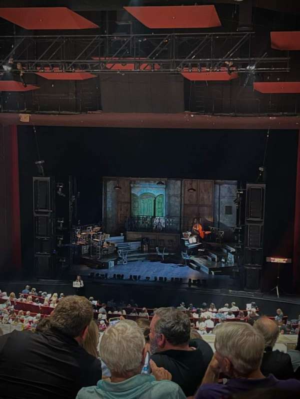 San Diego Civic Theatre, section: Mezzanine R, row: V, seat: 24