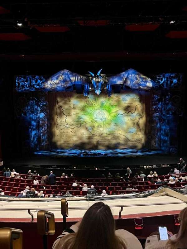 San Diego Civic Theatre, section: Mezzanine R, row: T, seat: 2