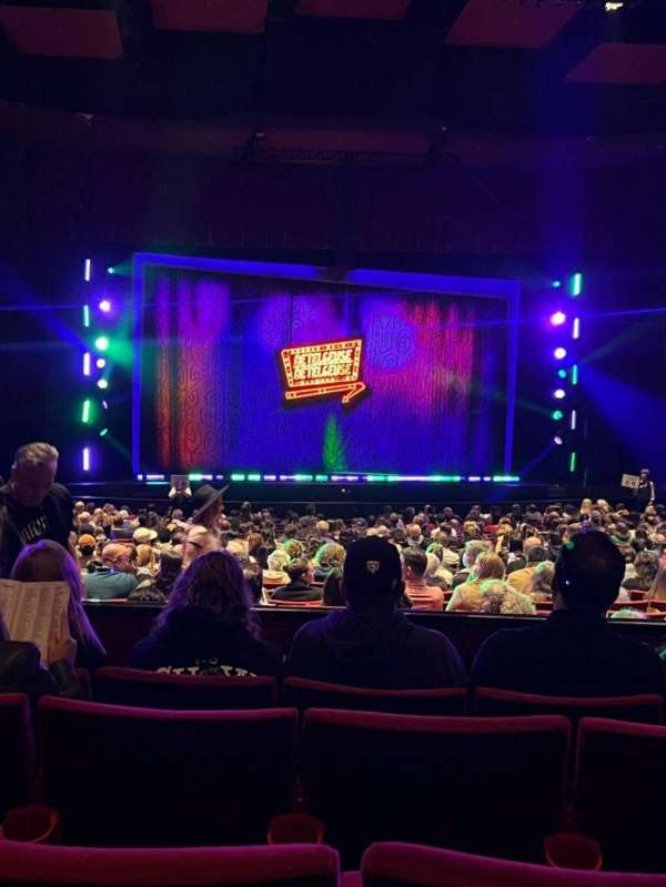 San Diego Civic Theatre, section: Dress Circle L, row: E, seat: 13
