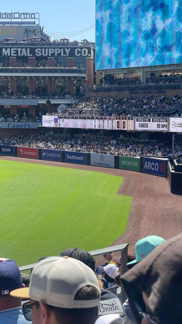 Petco Park, section: 135, row: 14, seat: 6