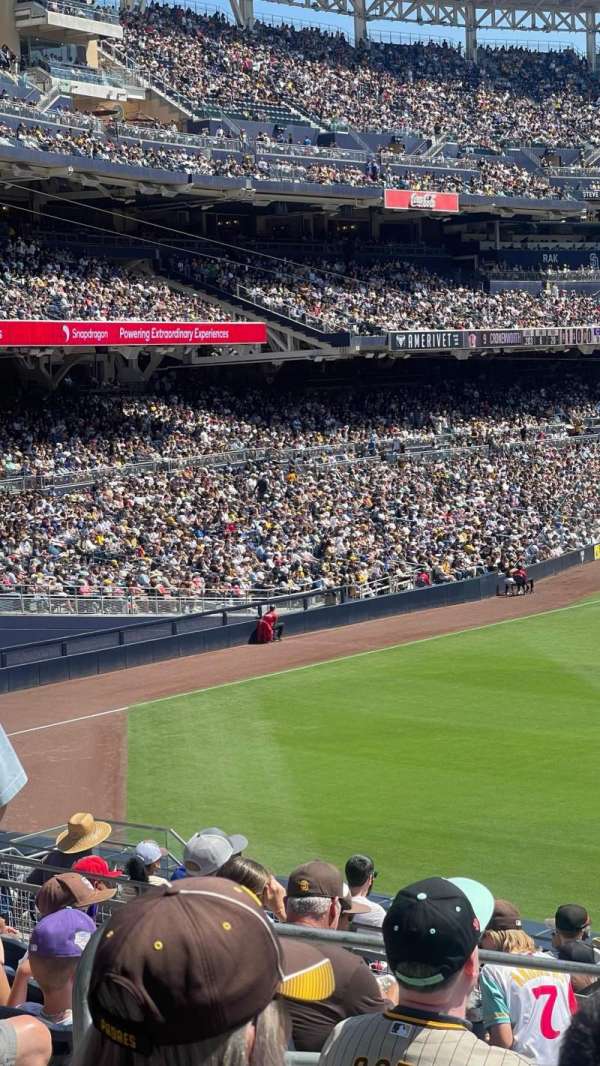 Petco Park, section: 135, row: 14, seat: 6