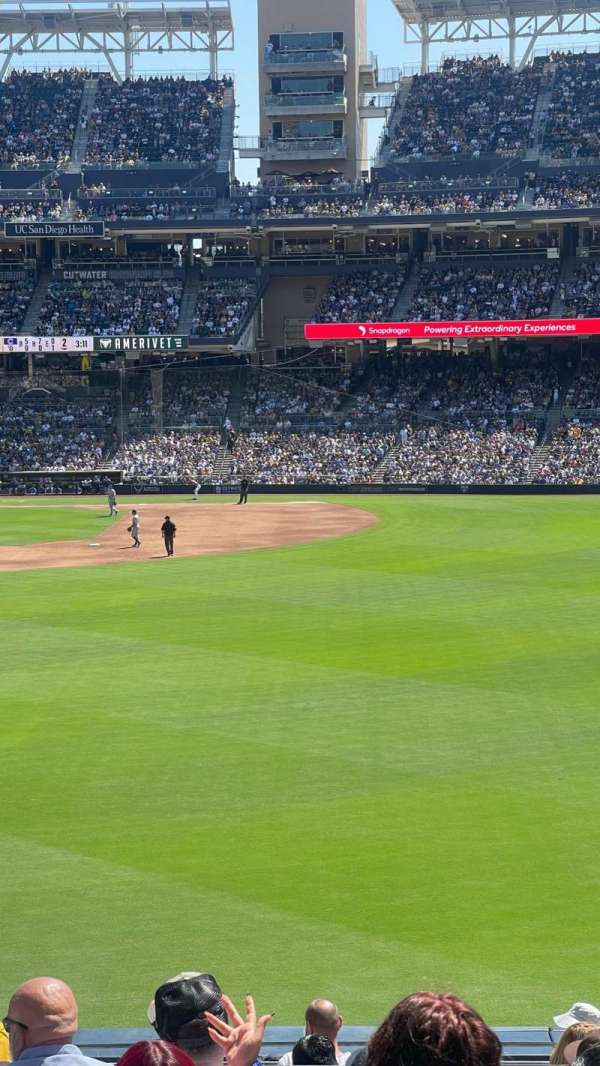 Petco Park, section: 135, row: 14, seat: 6