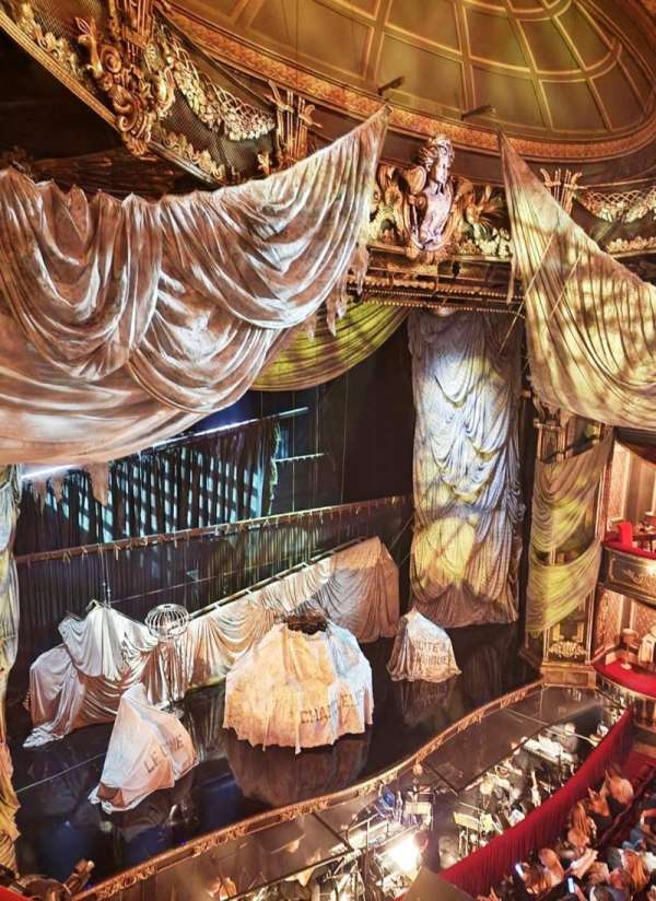 His Majesty's Theatre, London, section: Grand Circle, row: A, seat: 32