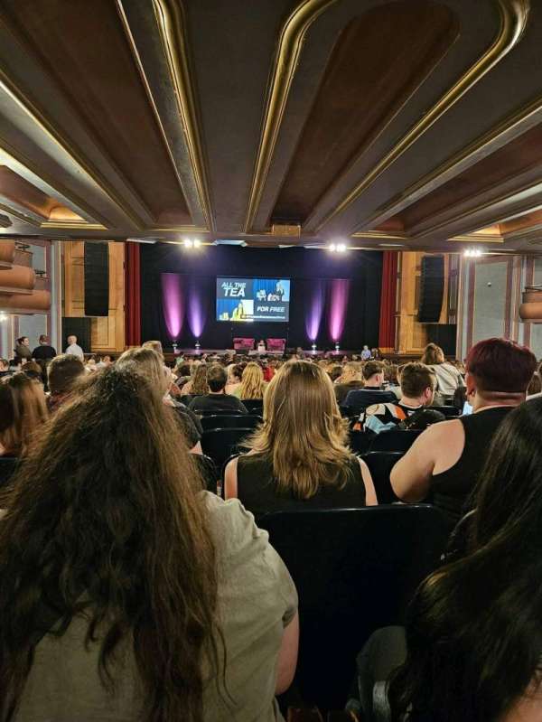 Murat Theatre at Old National Centre, section: Orchestra C, row: HH, seat: 2