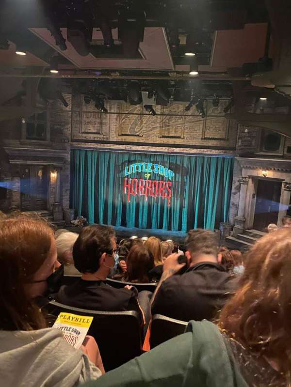 Westside Theatre Upstairs, section: Orchestra R, row: P, seat: 101