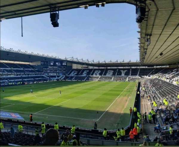 Pride Park, section: SU-C, row: J, seat: 601