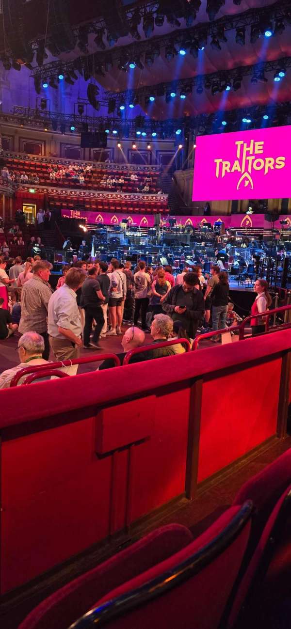 Royal Albert Hall, section: Stalls M, row: 2, seat: 84