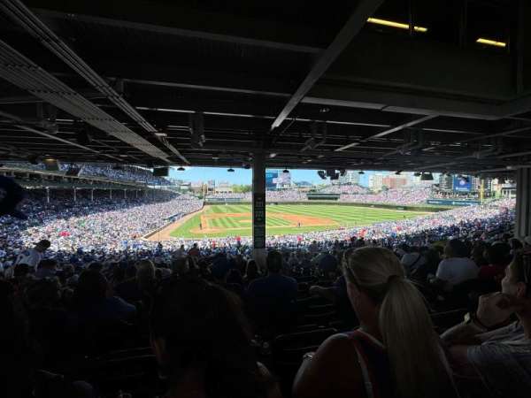 Wrigley Field, section: 221, seat: 17