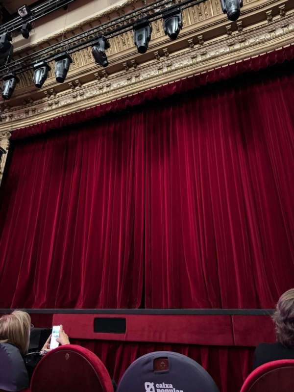 Teatro Olympia, València, section: Platea, row: 3, seat: 12